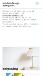 Mobile Screenshot of moderndesign.dk
